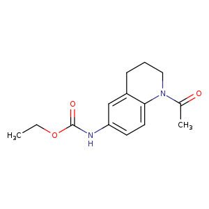 ethyl N-(1-acetyl-1,2,3,4-tetrahydroquinolin-6-yl)carbamate