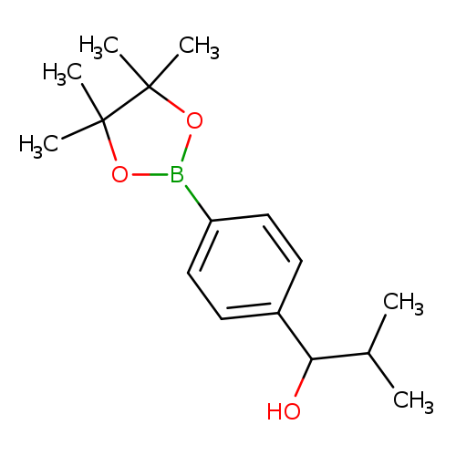 2-Methyl-1-(4-(4,4,5,5-tetramethyl-1,3,2-dioxaborolan-2-yl)phenyl)propan-1-ol