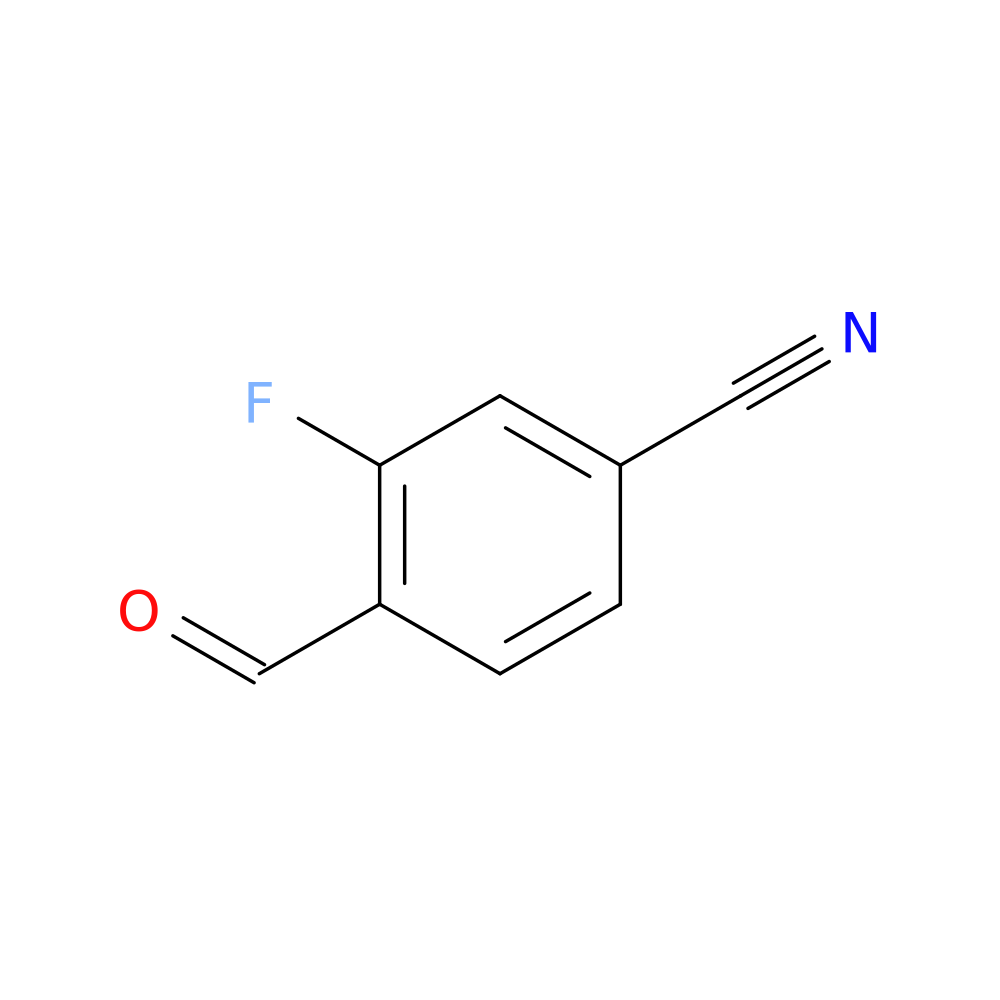3-Fluoro-4-formylbenzonitrile