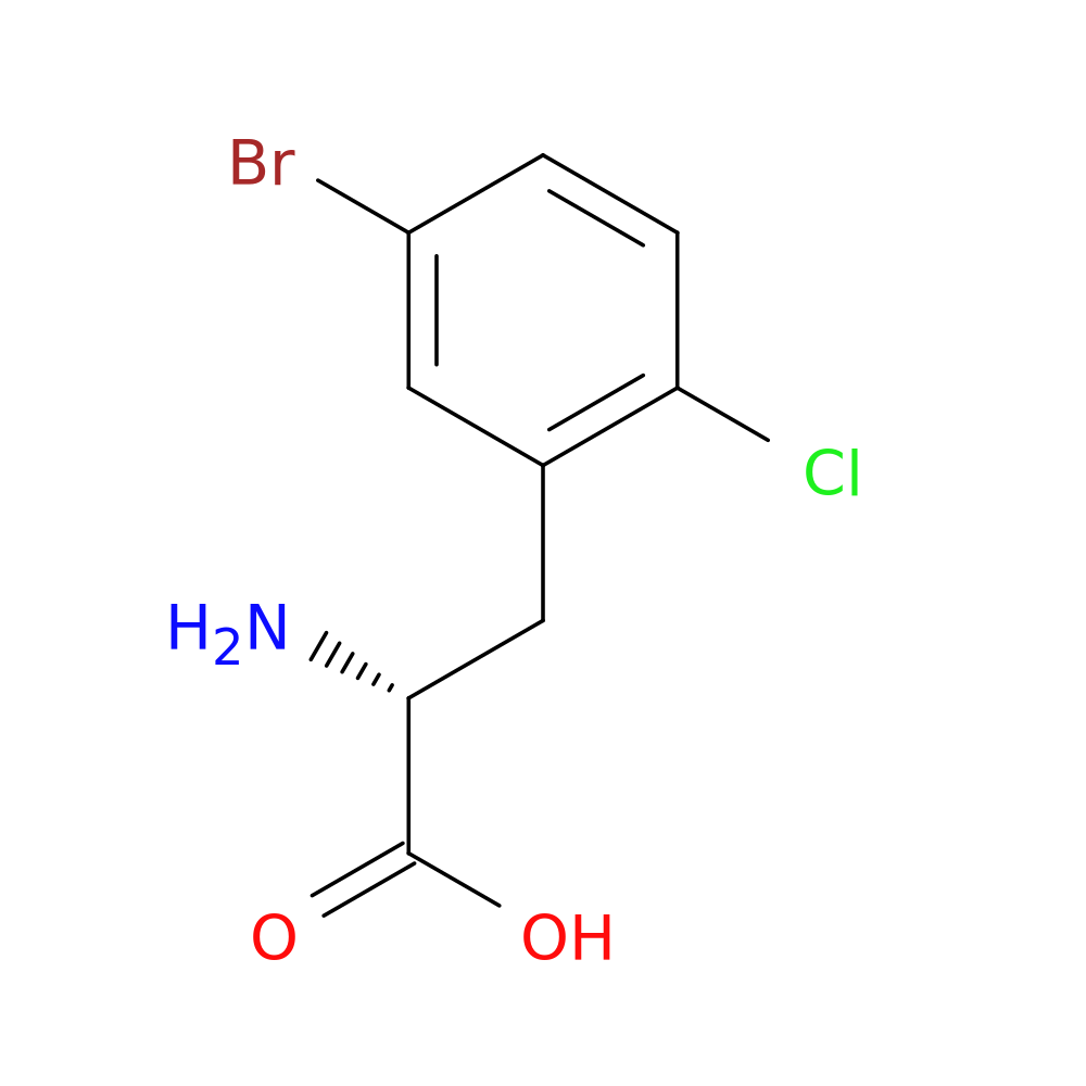 5-Bromo-2-chloro-D-phenylalanine