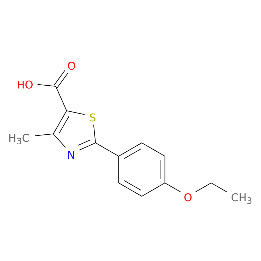 2-(4-ethoxyphenyl)-4-methyl-1,3-thiazole-5-carboxylic acid