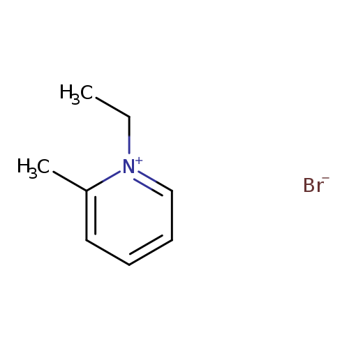 Pyridinium, 1-ethyl-2-methyl-, bromide