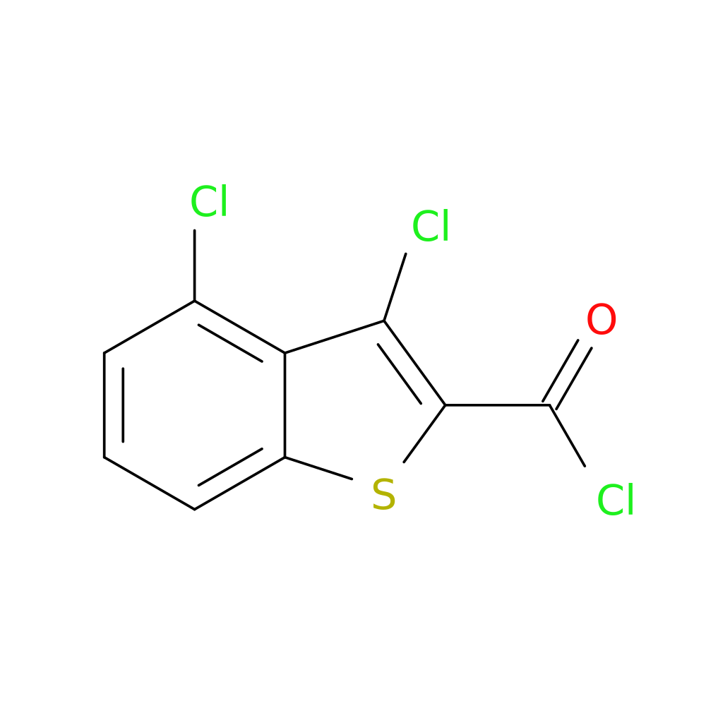 3,4-Dichloro-1-benzothiophene-2-carbonyl chloride