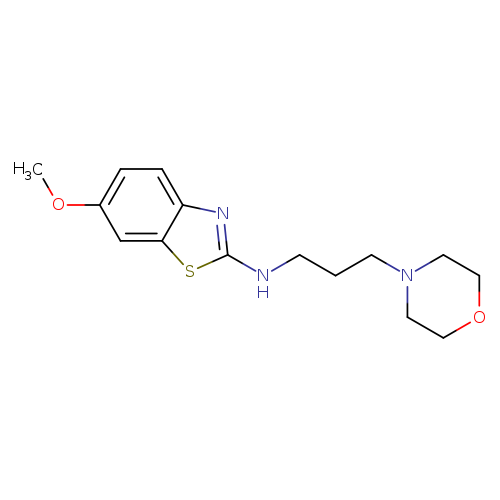 6-Methoxy-N-(3-morpholinopropyl)benzo[d]thiazol-2-amine