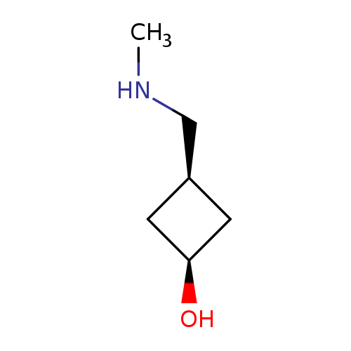 (1s,3s)-3-[(methylamino)methyl]cyclobutan-1-ol, cis