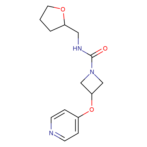 N-[(oxolan-2-yl)methyl]-3-(pyridin-4-yloxy)azetidine-1-carboxamide