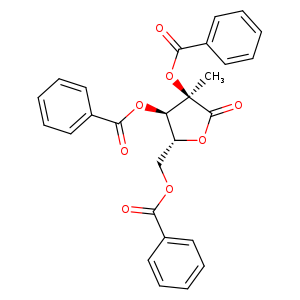 2,3,5-Tri-O-benzoyl-2-C-methyl-D-ribonic-1,4-lactone