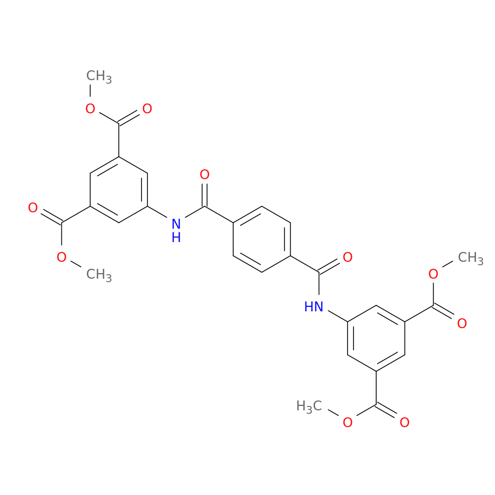 1,1′,3,3′-Tetramethyl 5,5′-[1,4-phenylenebis(carbonylimino)]bis[1,3-benzenedicarboxylate]