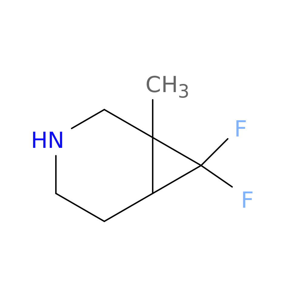 7,7-Difluoro-1-methyl-3-azabicyclo[4.1.0]heptane