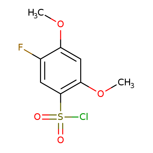 5-Fluoro-2,4-dimethoxybenzene-1-sulfonyl chloride