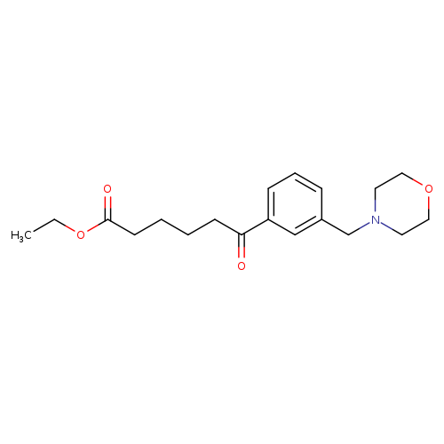 Ethyl 6-[3-(morpholinomethyl)phenyl]-6-oxohexanoate