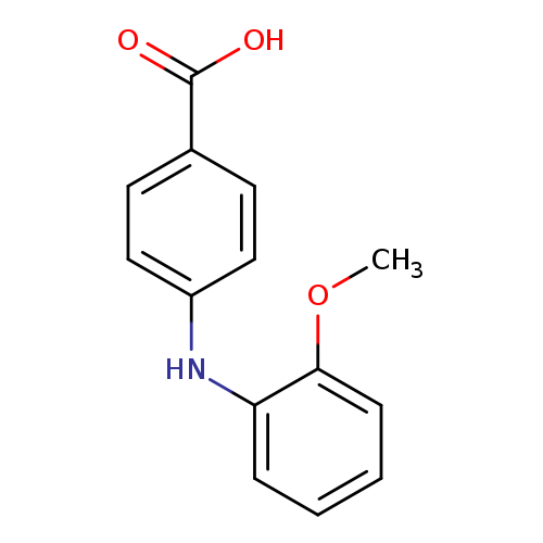 4-[(2-methoxyphenyl)amino]benzoic acid