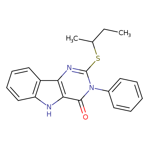2-(butan-2-ylsulfanyl)-3-phenyl-3H,4H,5H-pyrimido[5,4-b]indol-4-one