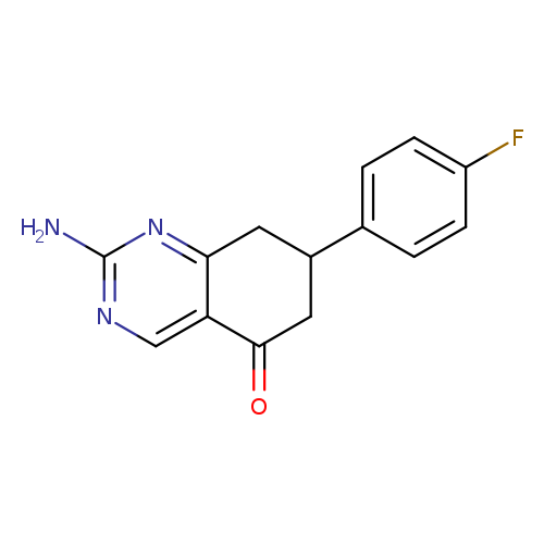 2-Amino-7-(4-fluorophenyl)-7,8-dihydroquinazolin-5(6h)-one
