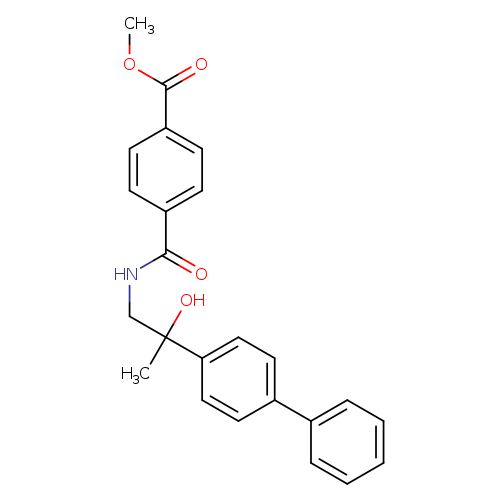 methyl 4-[(2-{[1,1'-biphenyl]-4-yl}-2-hydroxypropyl)carbamoyl]benzoate