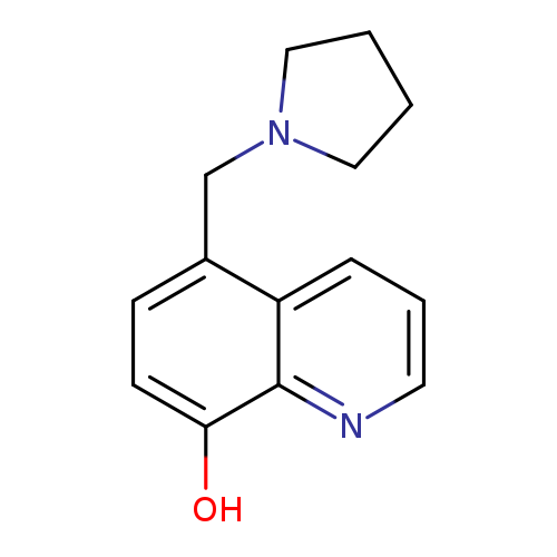 5-(Pyrrolidin-1-ylmethyl)quinolin-8-ol