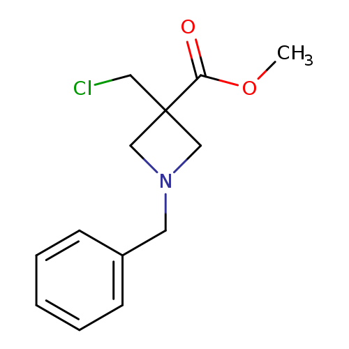methyl 1-benzyl-3-(chloromethyl)azetidine-3-carboxylate