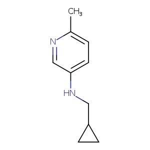 N-(cyclopropylmethyl)-6-methylpyridin-3-amine