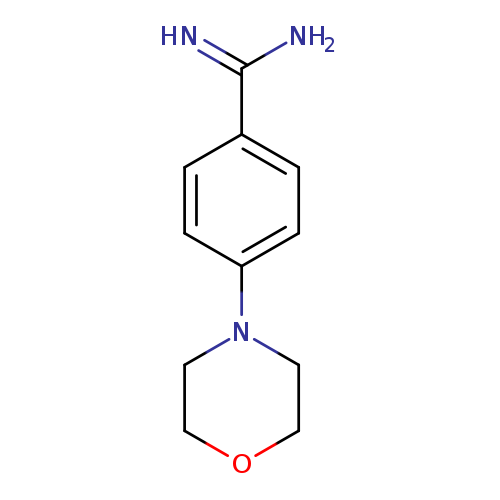 Benzenecarboximidamide, 4-(4-morpholinyl)-
