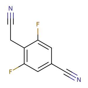 4-(Cyanomethyl)-3,5-difluorobenzonitrile