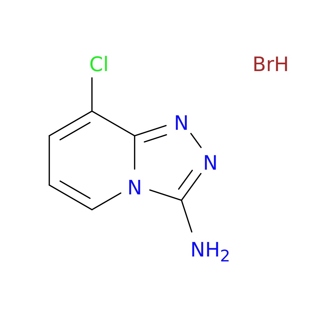 8-chloro-[1,2,4]triazolo[4,3-a]pyridin-3-amine hydrobromide