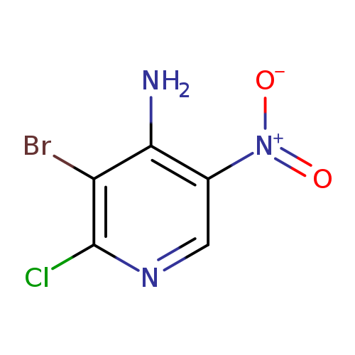 4-Pyridinamine, 3-bromo-2-chloro-5-nitro-
