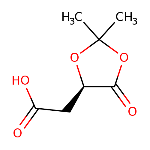[(4R)-2,2-Dimethyl-5-oxo-1,3-dioxolan-4-yl]acetic acid