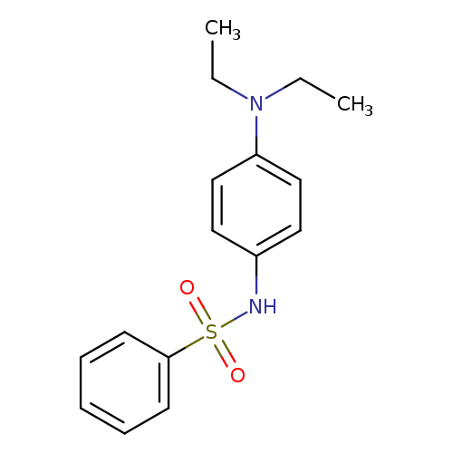 Benzenesulfonamide, N-[4-(diethylamino)phenyl]-