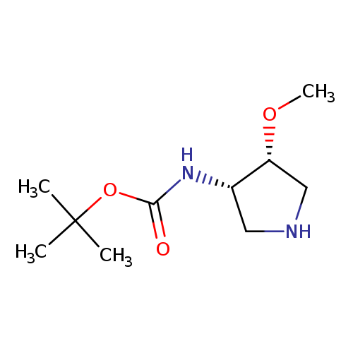 rel-tert-butyl N-[(3R,4S)-4-methoxypyrrolidin-3-yl]carbamate