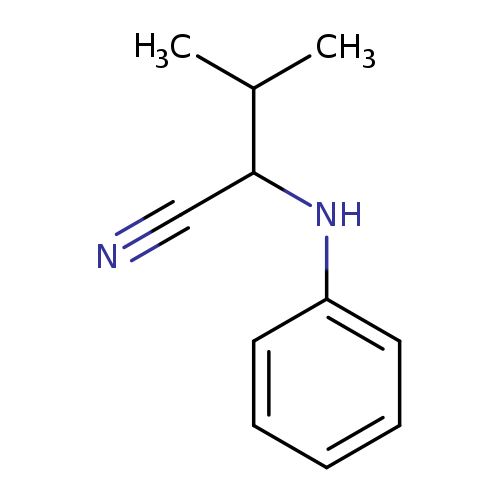 2-Anilino-3-methylbutanenitrile
