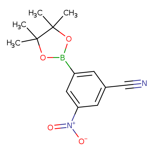3-Nitro-5-(tetramethyl-1,3,2-dioxaborolan-2-yl)benzonitrile