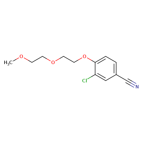 3-Chloro-4-[2-(2-methoxyethoxy)ethoxy]benzonitrile
