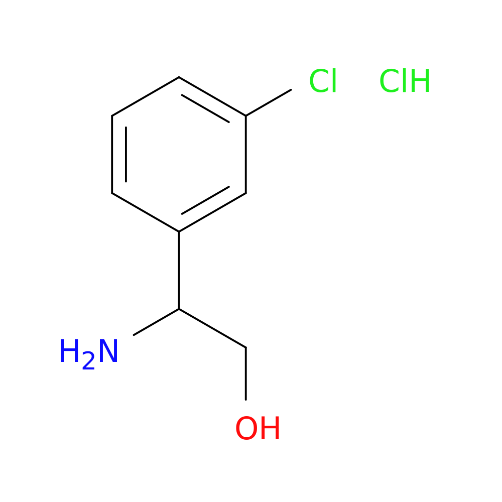 2-amino-2-(3-chlorophenyl)ethan-1-ol hydrochloride