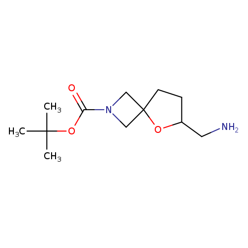 tert-butyl 6-(aminomethyl)-5-oxa-2-azaspiro[3.4]octane-2-carboxylate