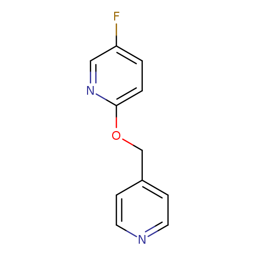 5-fluoro-2-[(pyridin-4-yl)methoxy]pyridine