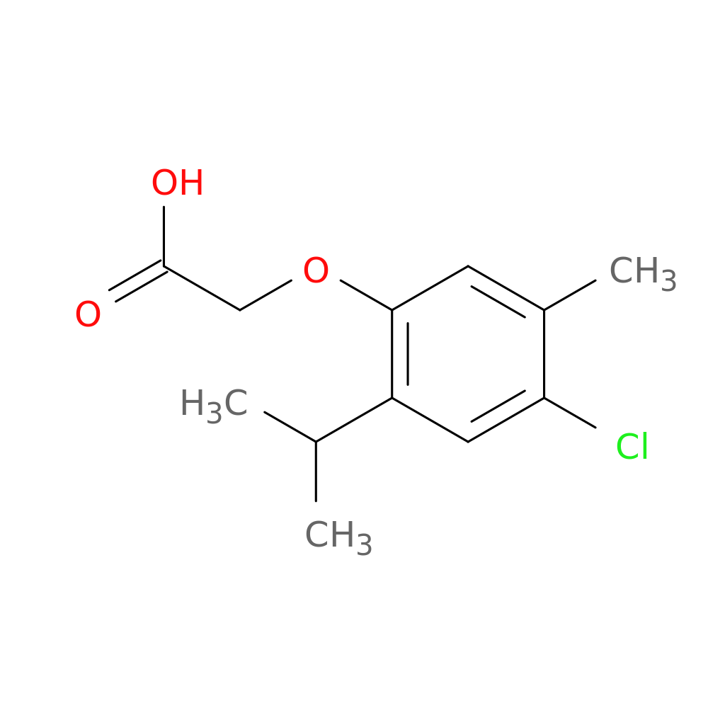 2-(4-Chloro-2-isopropyl-5-methylphenoxy)acetic acid