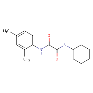 N'-cyclohexyl-N-(2,4-dimethylphenyl)ethanediamide
