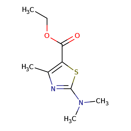 ethyl 2-(dimethylamino)-4-methyl-1,3-thiazole-5-carboxylate