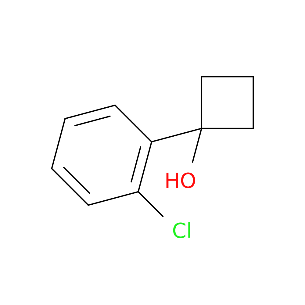 1-(2-chlorophenyl)cyclobutan-1-ol