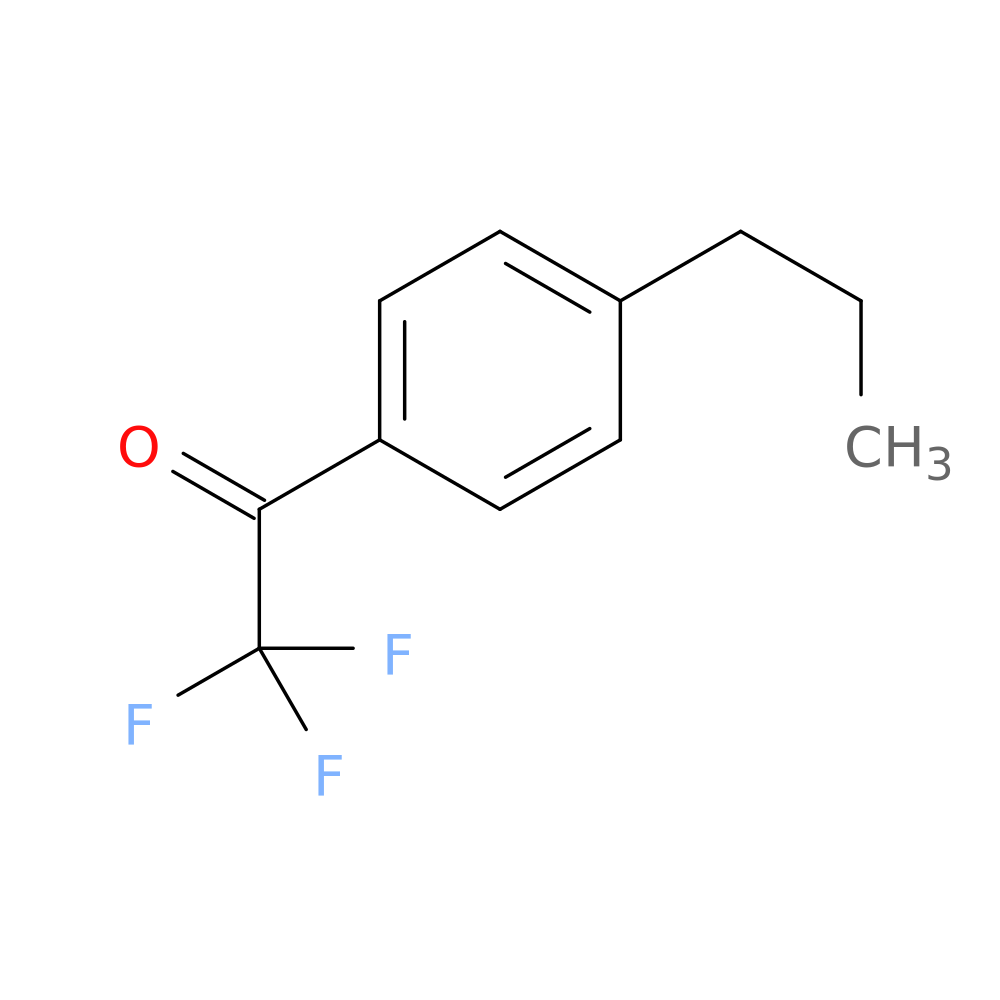 Ethanone, 2,2,2-trifluoro-1-(4-propylphenyl)- (9CI)