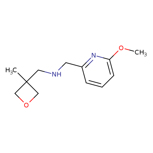 [(6-methoxypyridin-2-yl)methyl][(3-methyloxetan-3-yl)methyl]amine