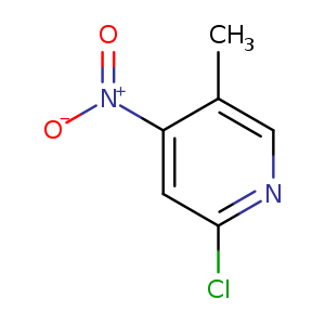 Pyridine, 2-chloro-5-methyl-4-nitro-