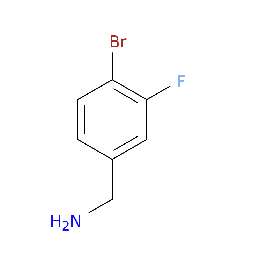 (4-Bromo-3-fluorophenyl)methanamine