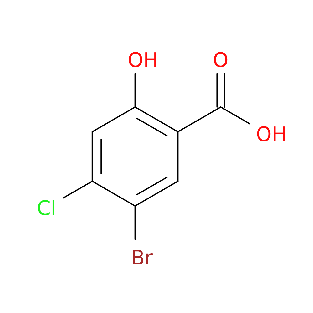 5-Bromo-4-chloro-2-hydroxybenzoic acid