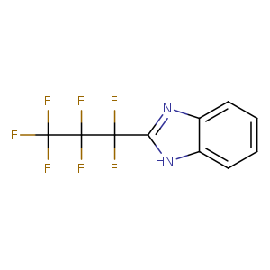2-(Heptafluoropropyl)benzimidazole