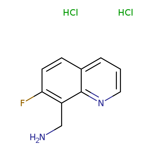 1-(7-fluoroquinolin-8-yl)methanaminedihydrochloride