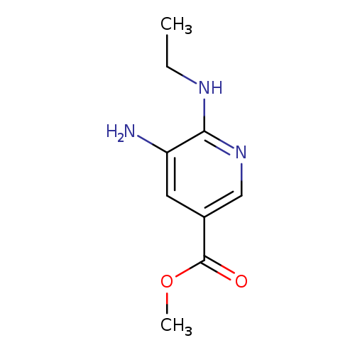 Methyl 5-amino-6-(ethylamino)pyridine-3-carboxylate