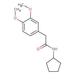N-cyclopentyl-2-(3,4-dimethoxyphenyl)acetamide