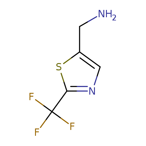 5-Thiazolemethanamine, 2-(trifluoromethyl)-