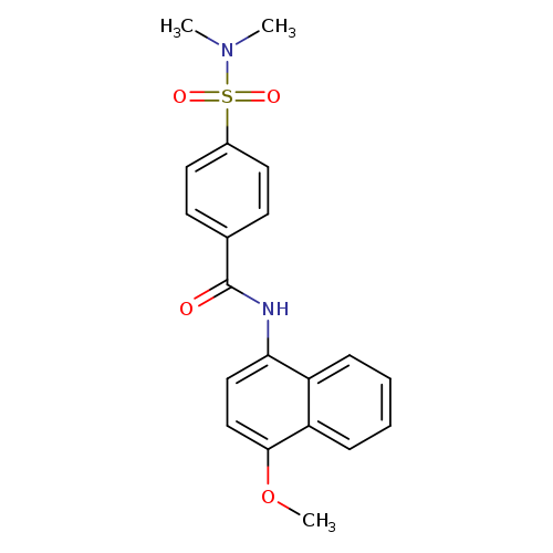 4-(dimethylsulfamoyl)-N-(4-methoxynaphthalen-1-yl)benzamide